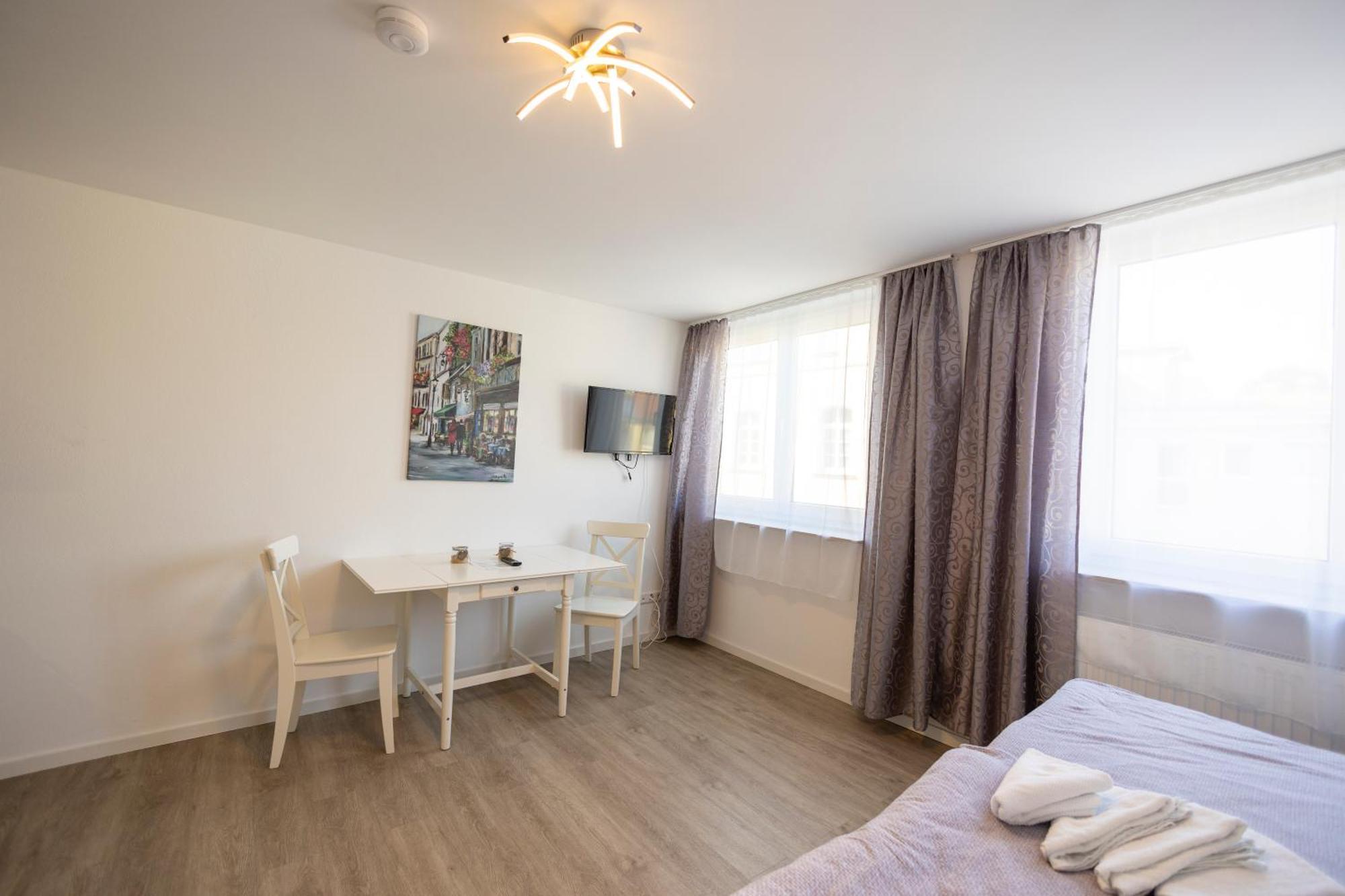 City Appartement Kueche,Bad, Parken Im Zentrum Von ราเวนส์บวร์ก ภายนอก รูปภาพ
