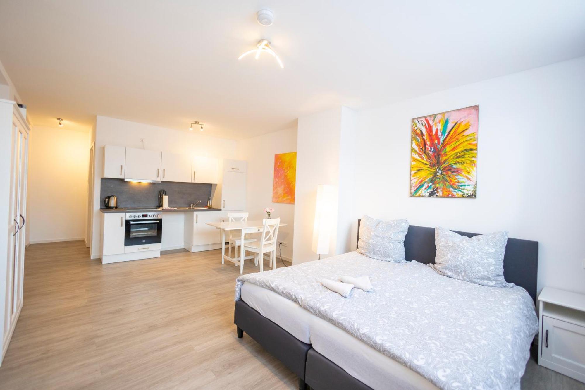City Appartement Kueche,Bad, Parken Im Zentrum Von ราเวนส์บวร์ก ภายนอก รูปภาพ